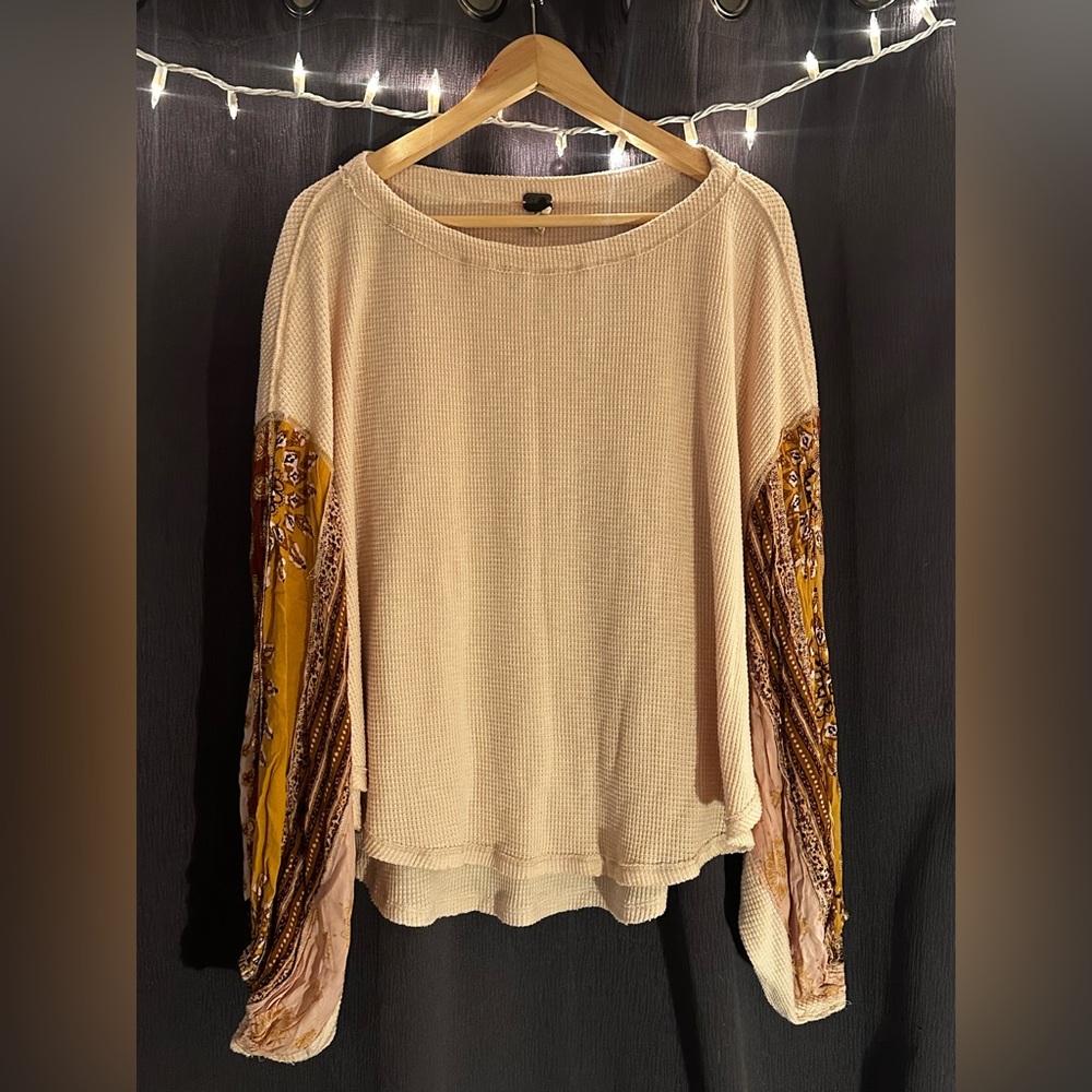 Free People Long Sleeve Tee - size M